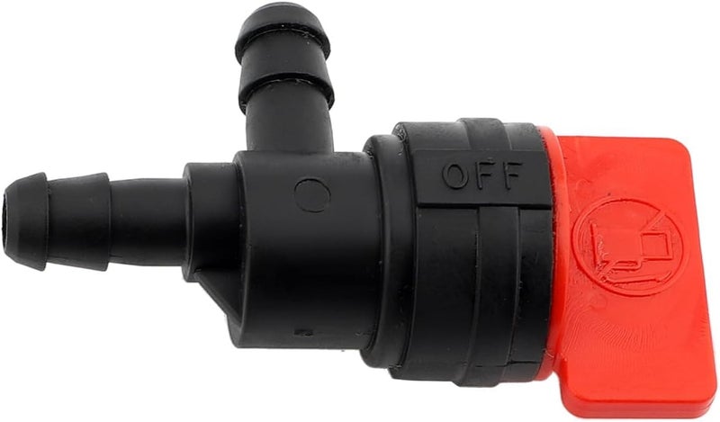 Panari 1/4" 90 Degree Fuel Shut Off Valve with Clamps for 698181 494539 697944 Tecumseh 35857 Lawnmower (Pack of 2) - Image 4